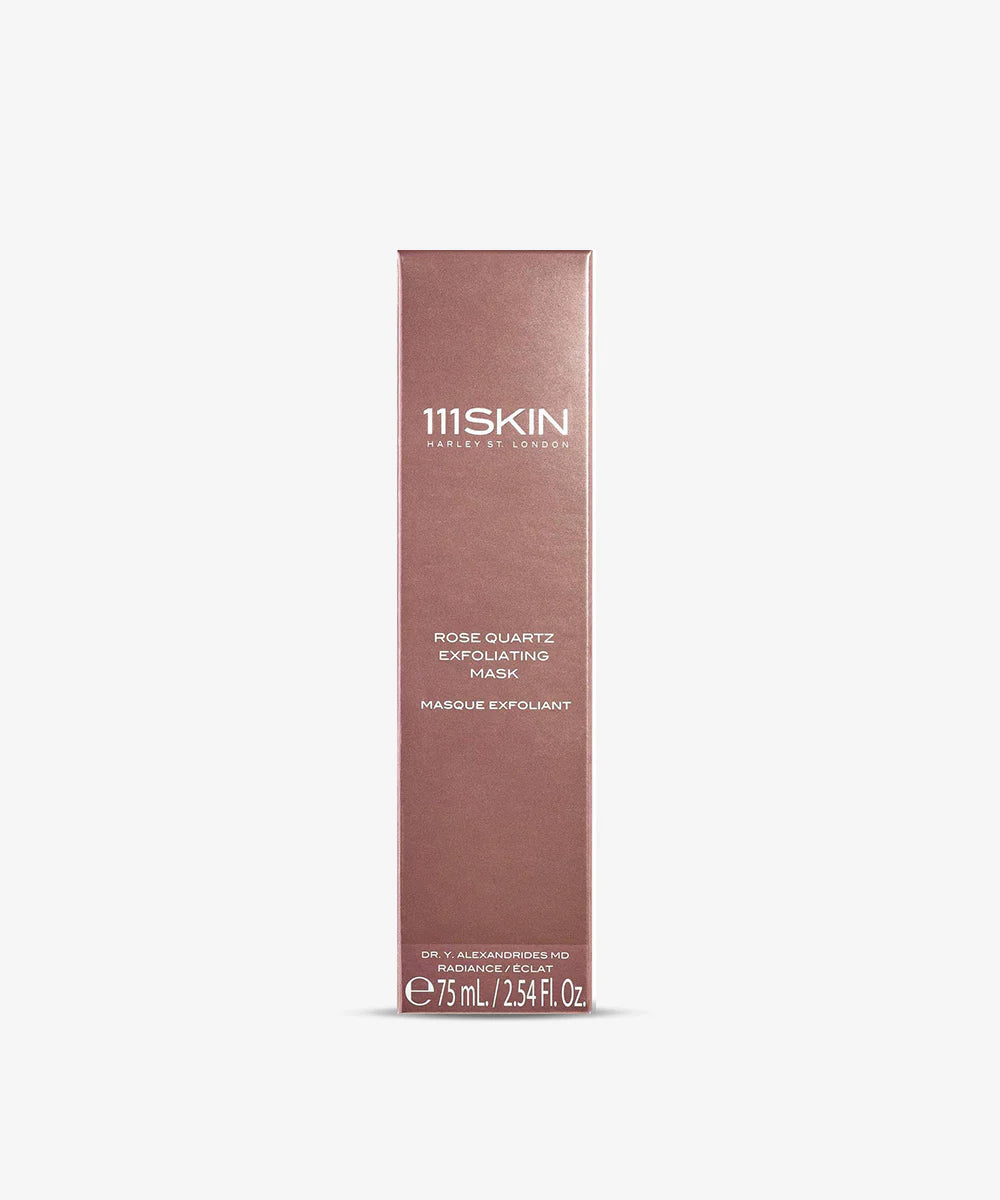 111Skin Rose Quartz Exfoliating Mask Packaging