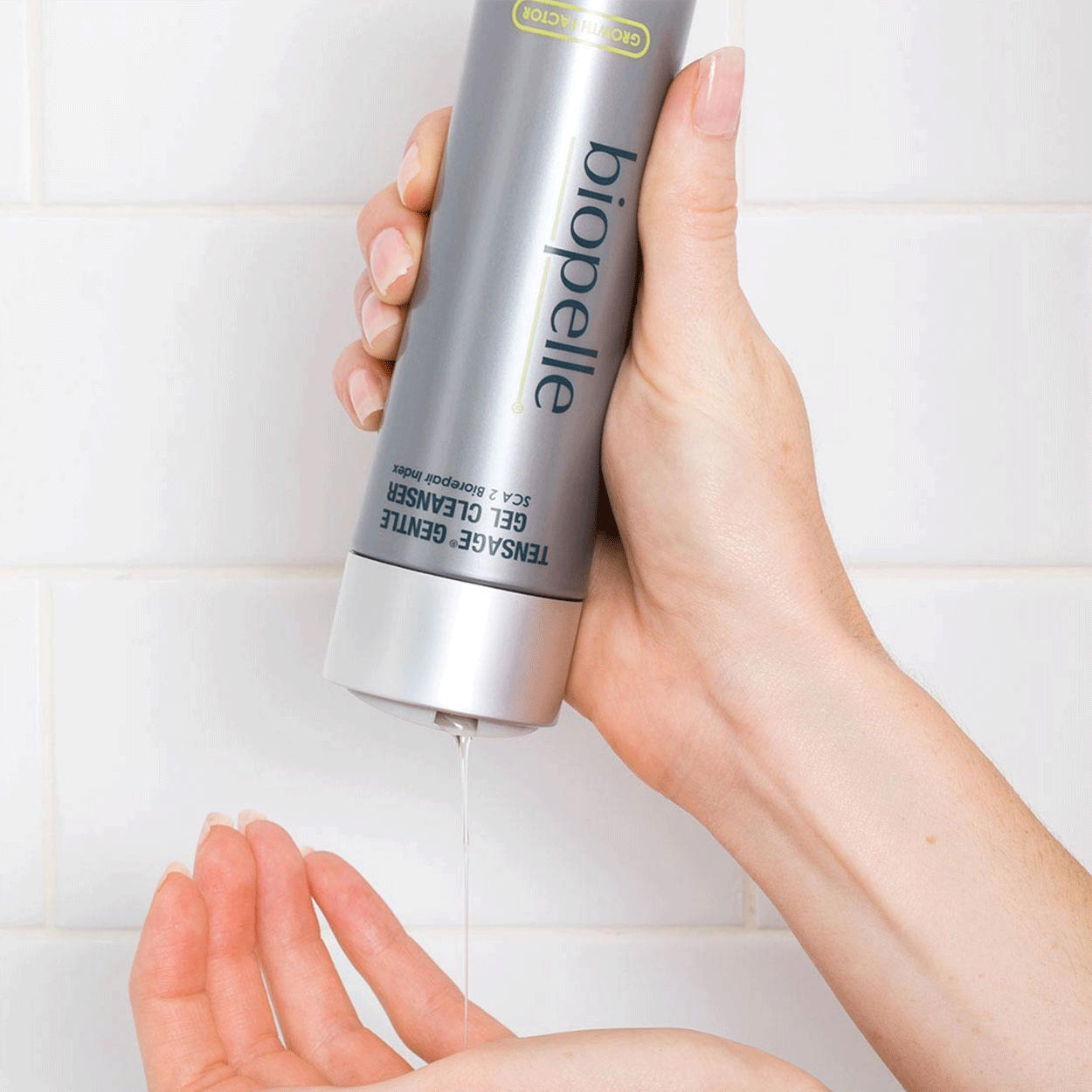 Biopelle Tensage Gentle Gel Cleanser Lifestyle
