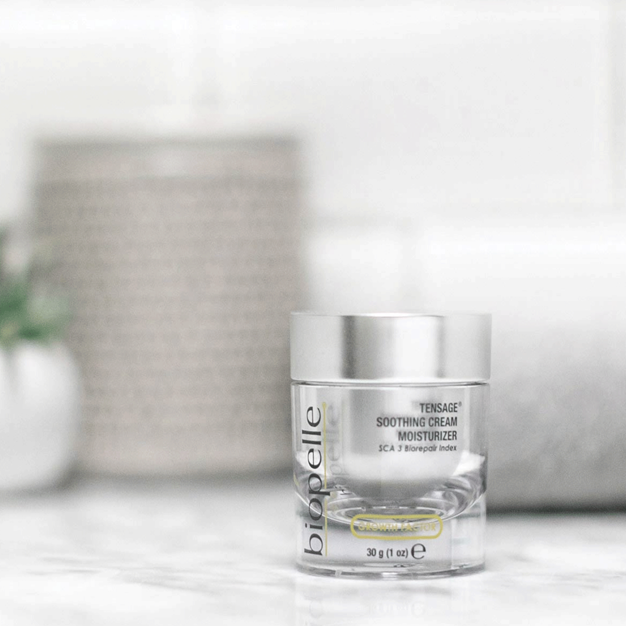 Biopelle Tensage Soothing Cream Moisturizer Lifestyle 1