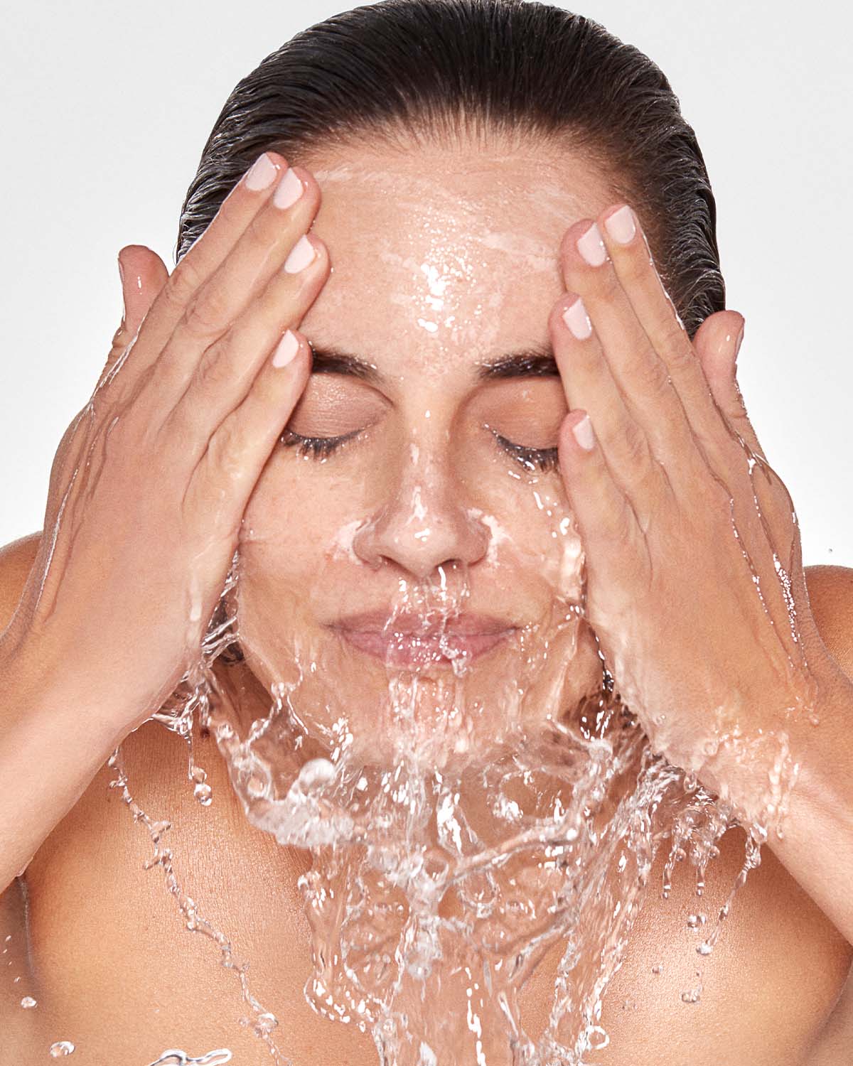 Black Diamond Vitamin C Brightening Cleanser Model Image