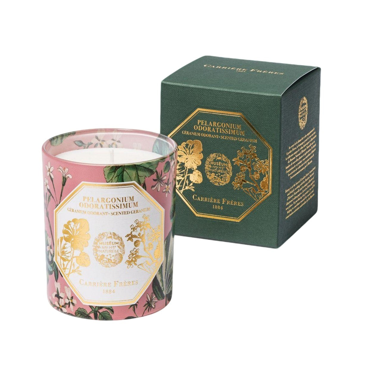 Carriere_Freres_Geranium_Candle Hero image
