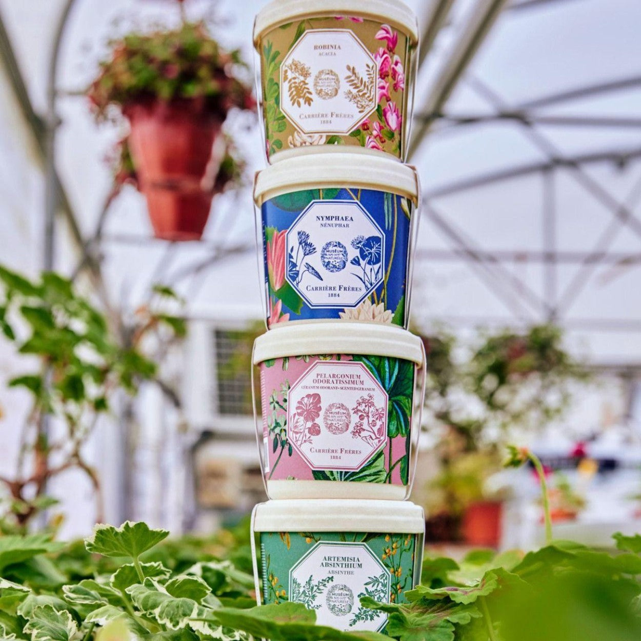 Carriere Freres Refill for Geranium Candle Lifestyle 2