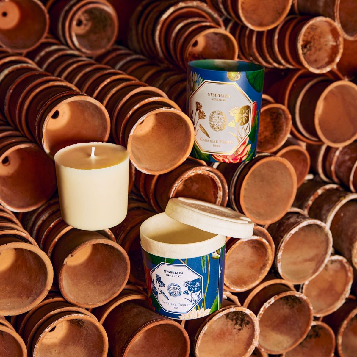 Carriere Freres Refill for Waterlily Candle Lifestyle