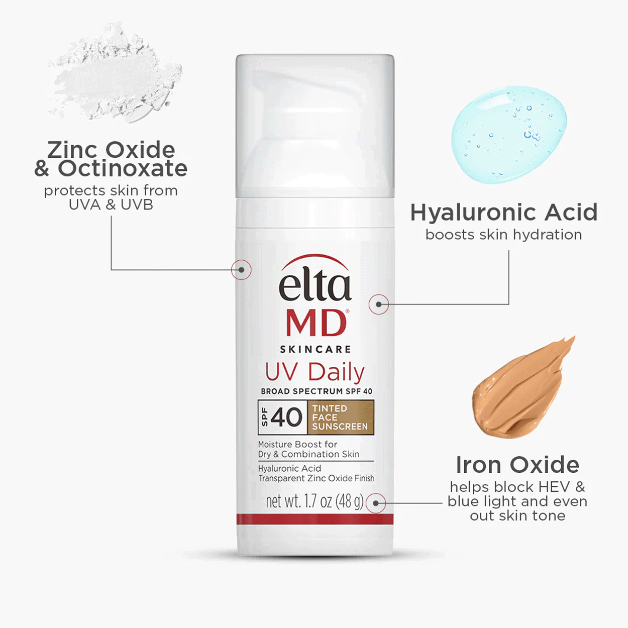 EltaMD UV Daily Broad-Spectrum SPF 40 Tinted