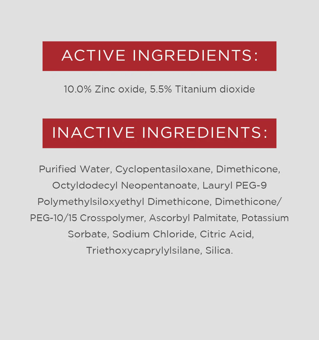 EltaMD UV Pure Broad-Spectrum SPF 47 Ingredients
