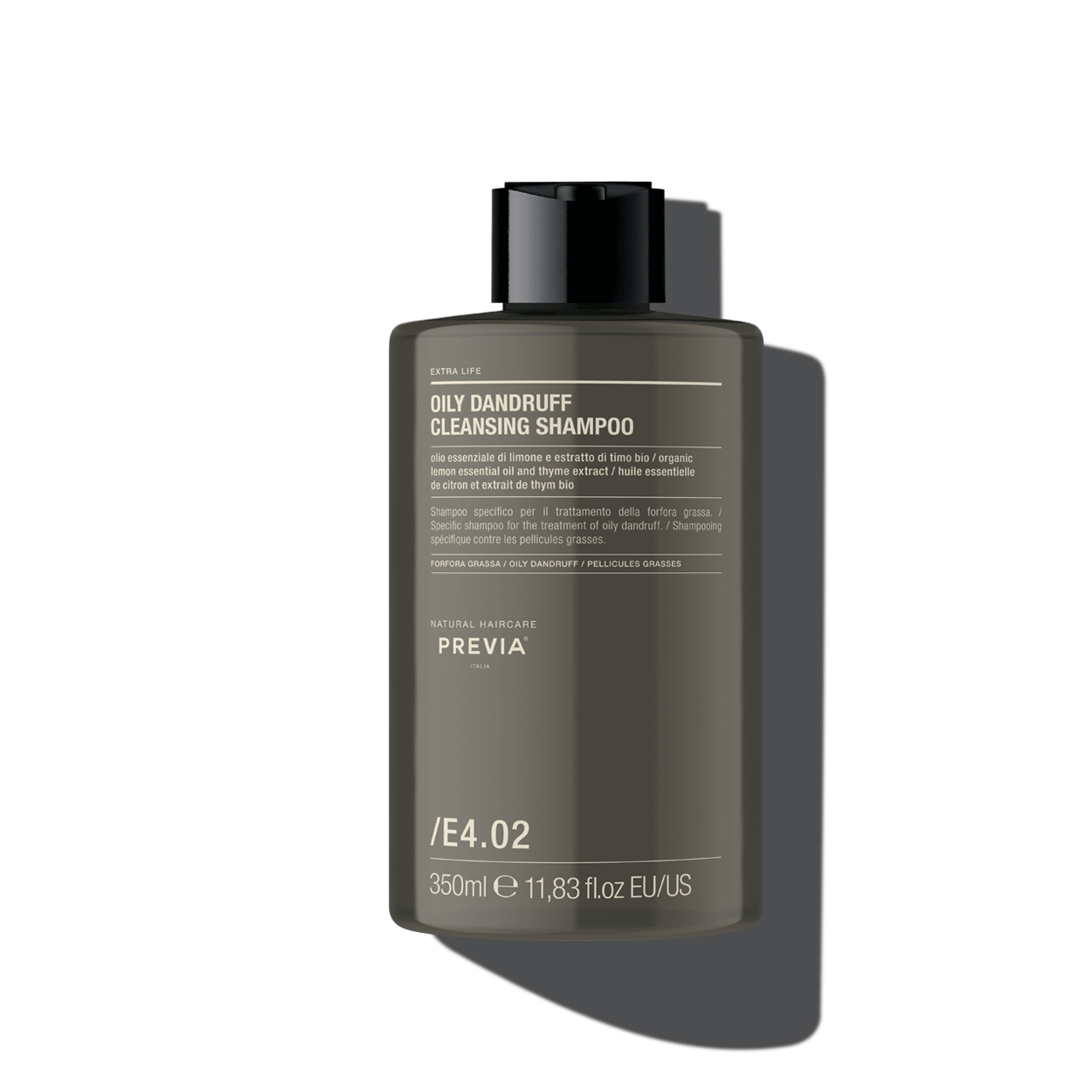 Previa Extra Life - The Virtuous Scalp Ritual Oily Dandruff Cleansing Shampoo