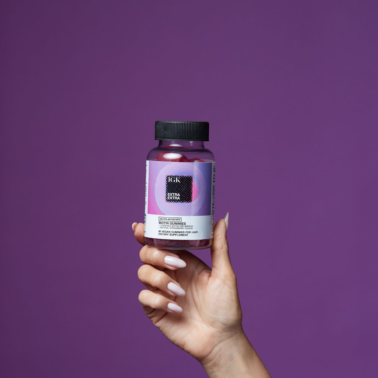 IGK Extra Extra Biotin Gummies Lifestyle