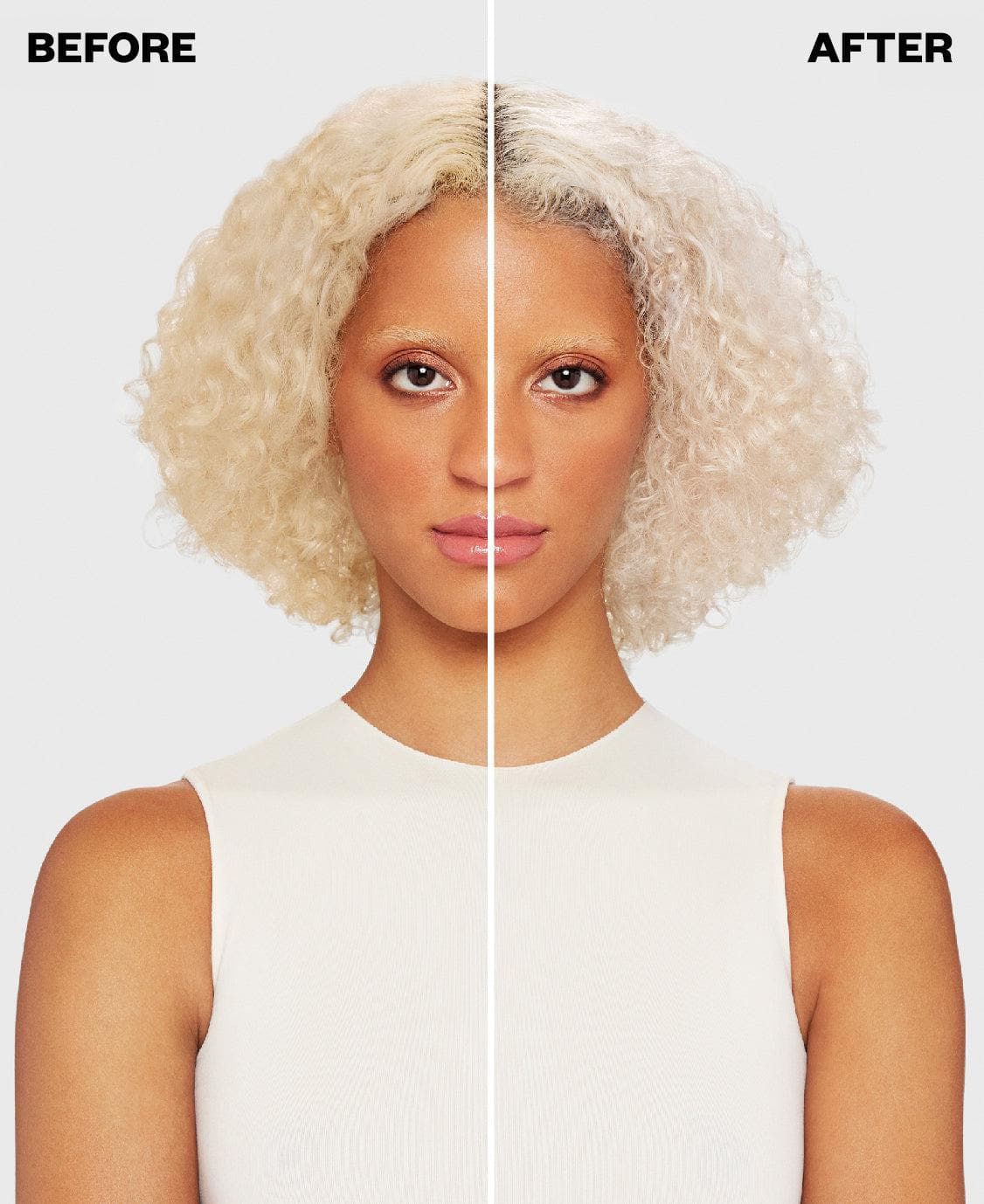 IGK LA Blonde Purple Toning Treatment Results