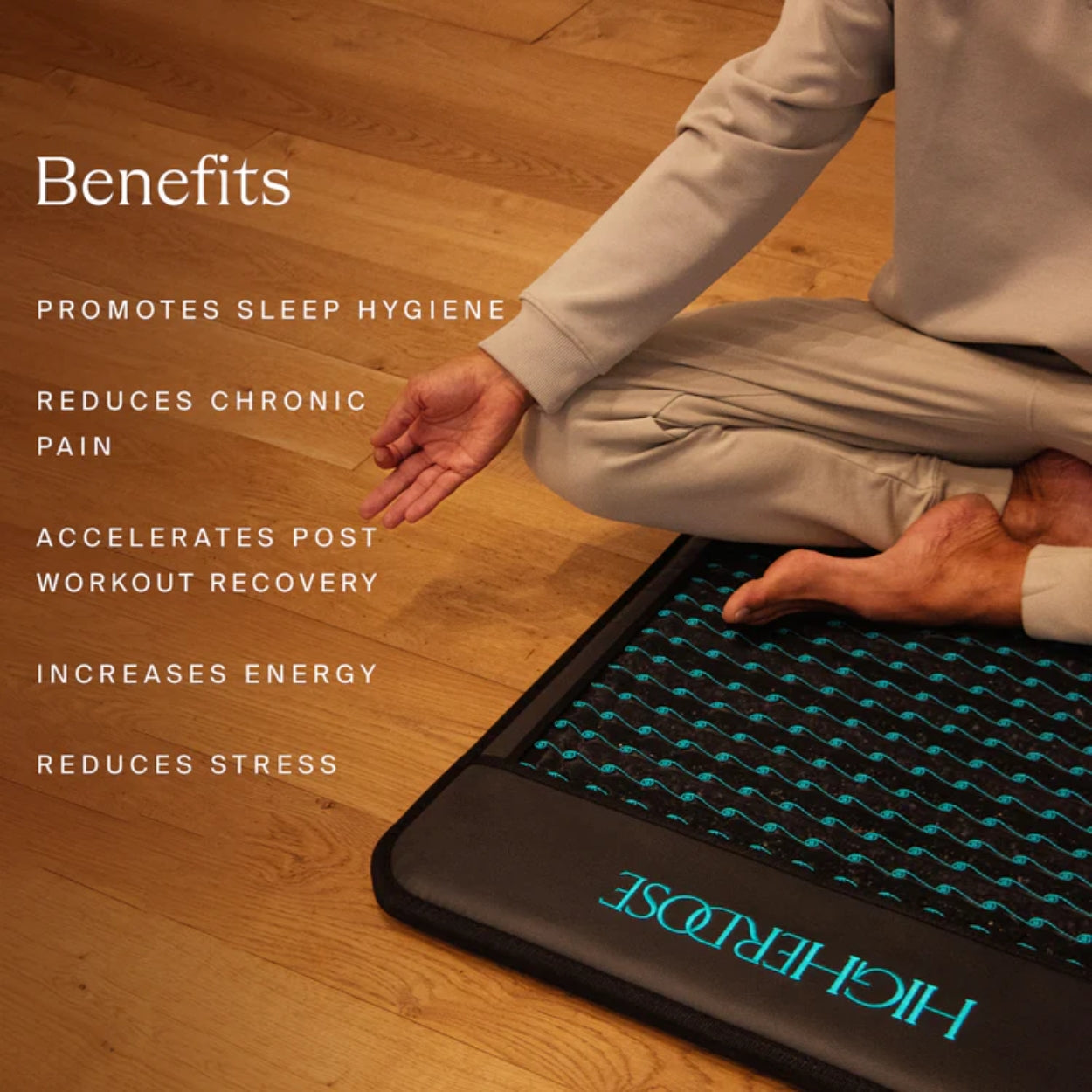 Infrared PEMF Pro Mat Benefits Image