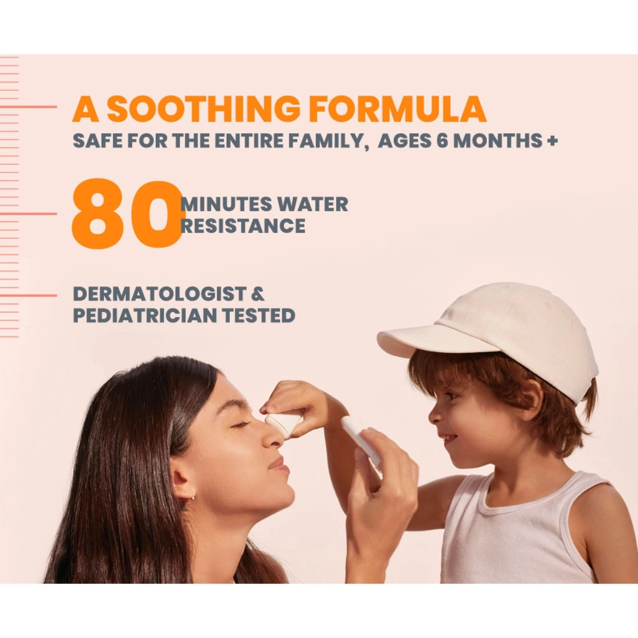 Mineral Sunscreen Balm Stick SPF 50 lifestyle Image