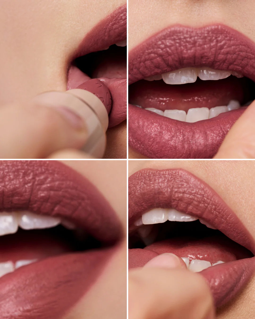 Petite Lip Suede Matte Lipstick Trio Model Image 1