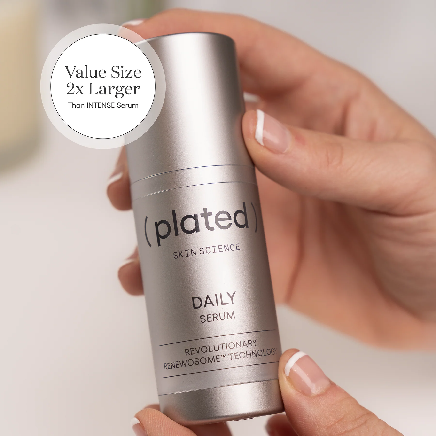 Plated Skin Science Daily Serum Refill