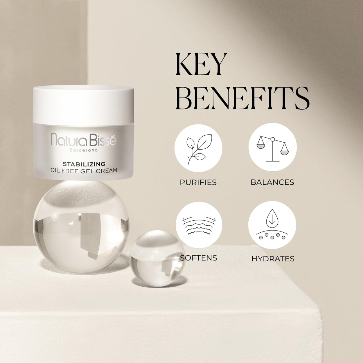 Stabilizing Oil Free Gel Cream Benefits Image