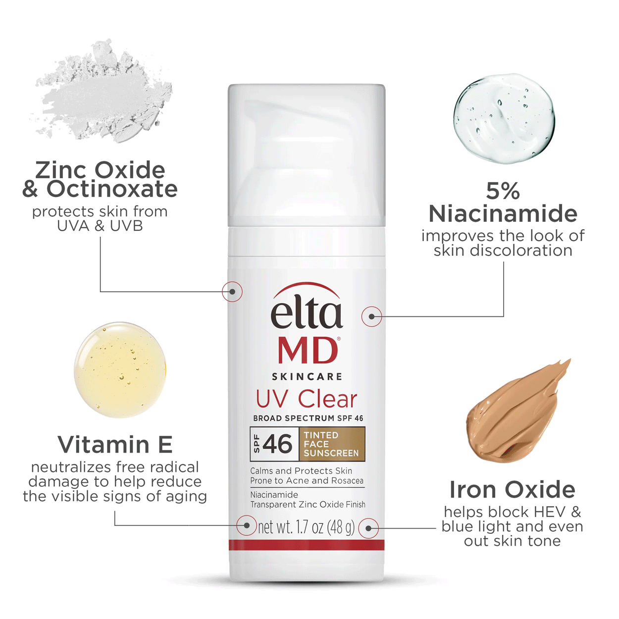 UV Clear Broad Spectrum 46 Tinted