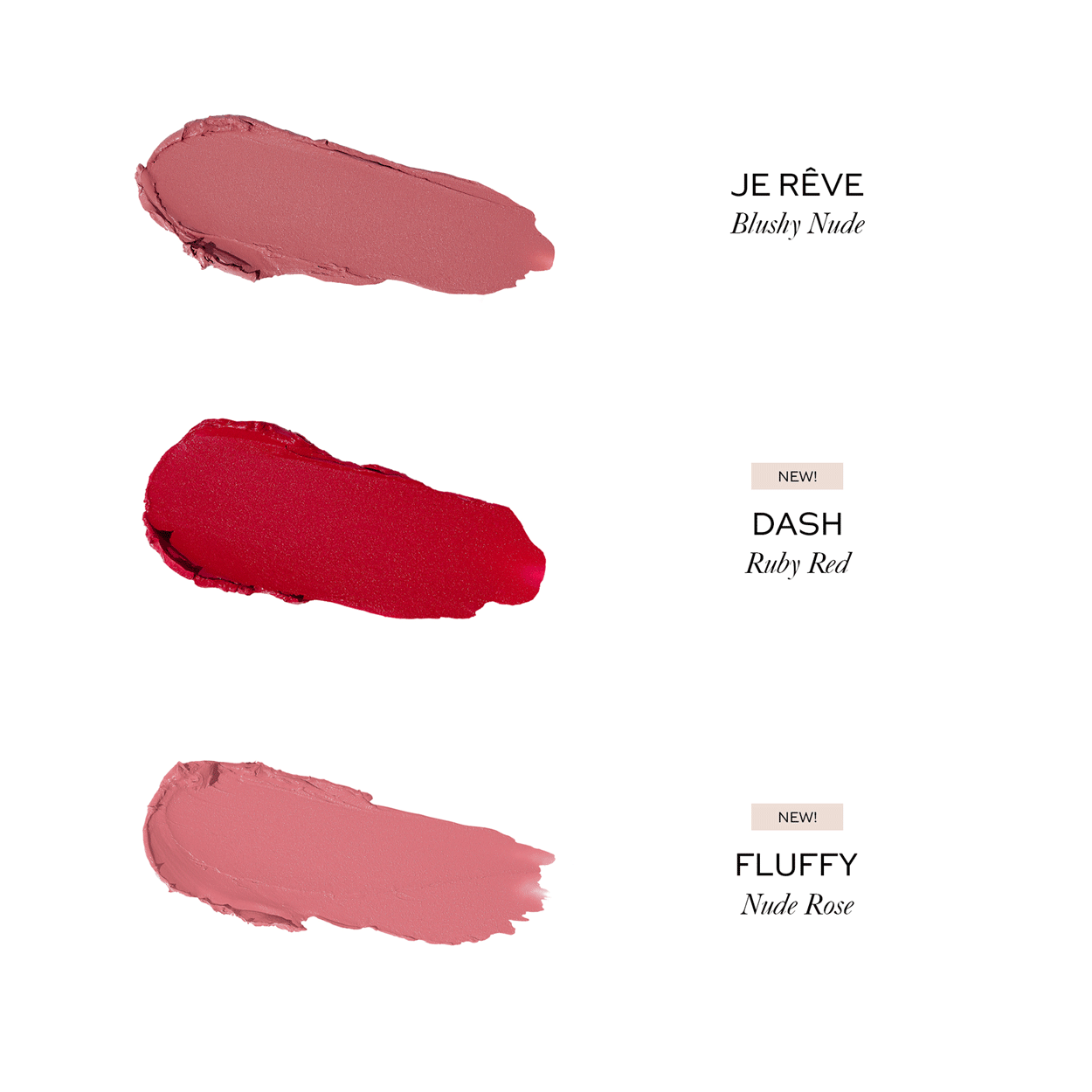 Westman Atelier Holiday Matte Lipstick Kit Swatches
