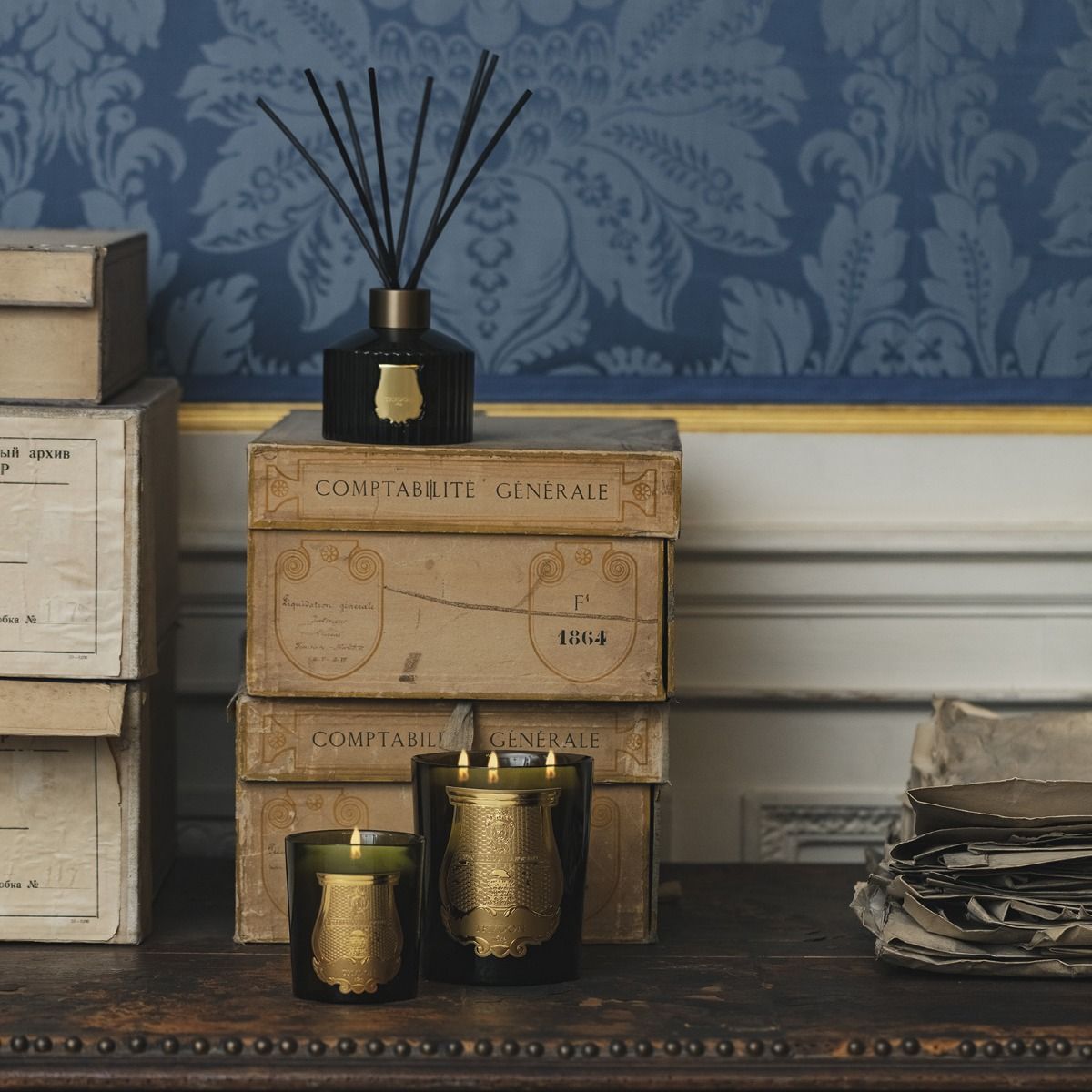 Trudon Gabriel Gourmand Chimney Fire Lifestyle