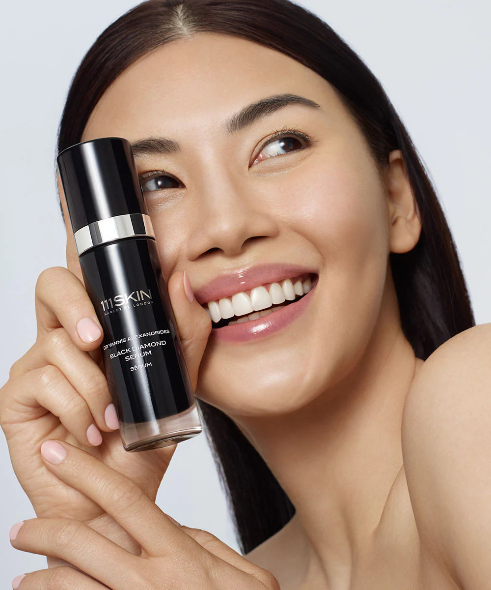 111Skin Celestial Black Diamond Serum Model