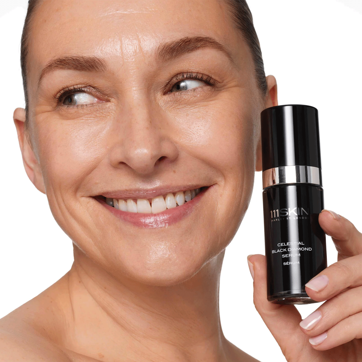 111Skin Celestial Black Diamond Serum Model