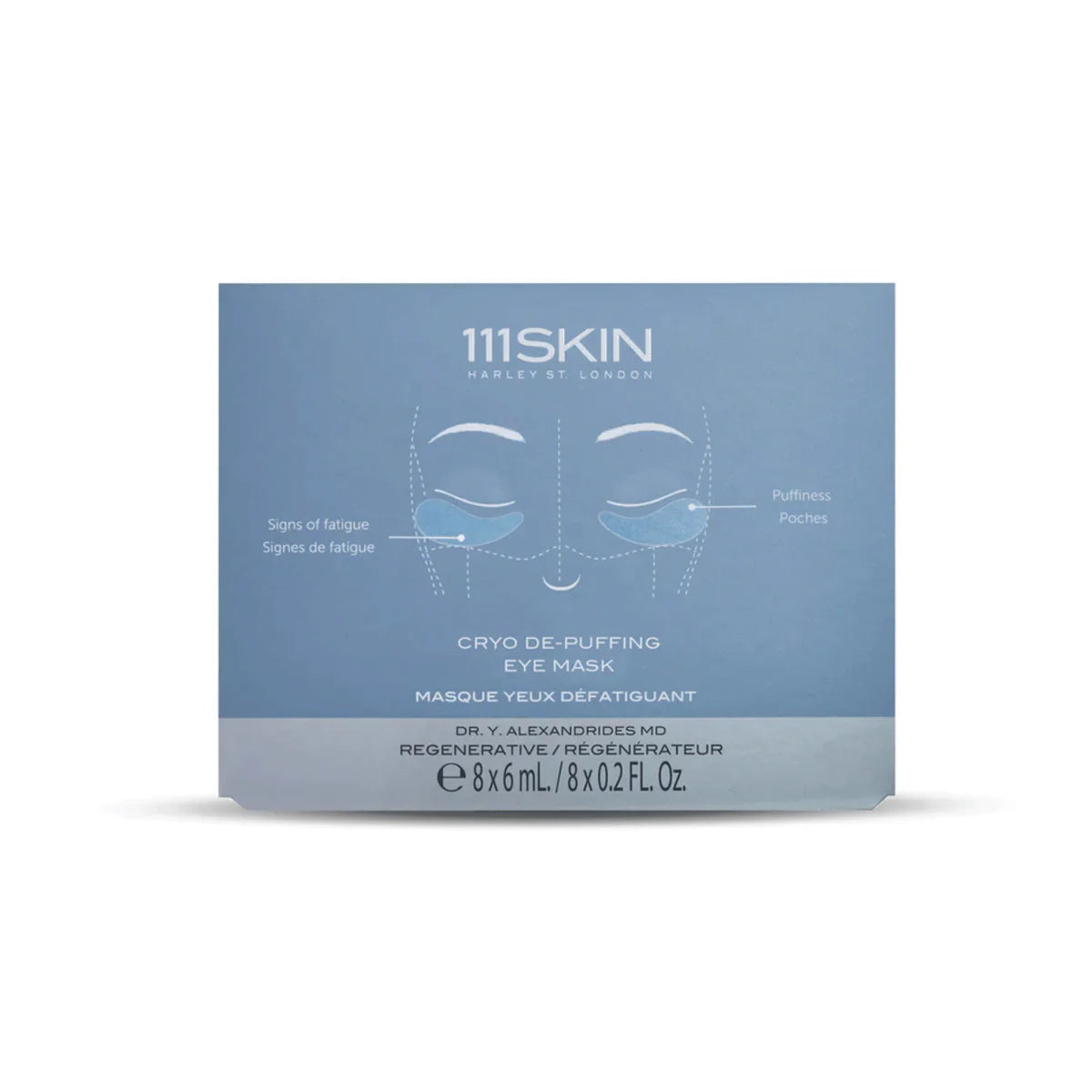 111Skin Cryo De-Puffing Eye Mask Packaging