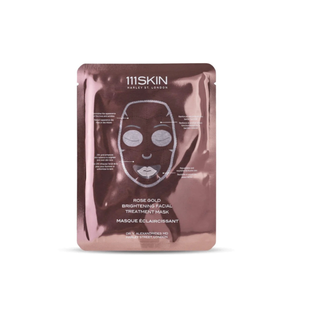 111 Skin Rose Gold Brightening Facial Treatment Mask