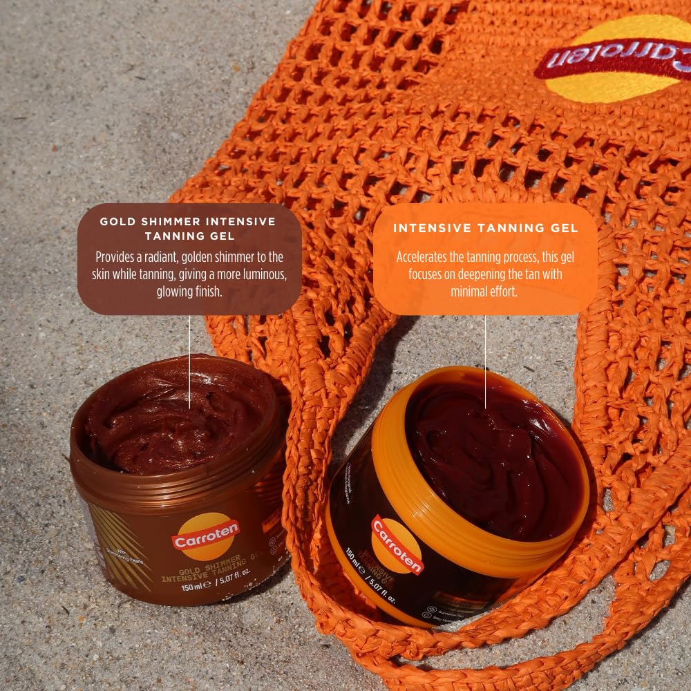 Gold Shimmer Intensive Tanning Gel