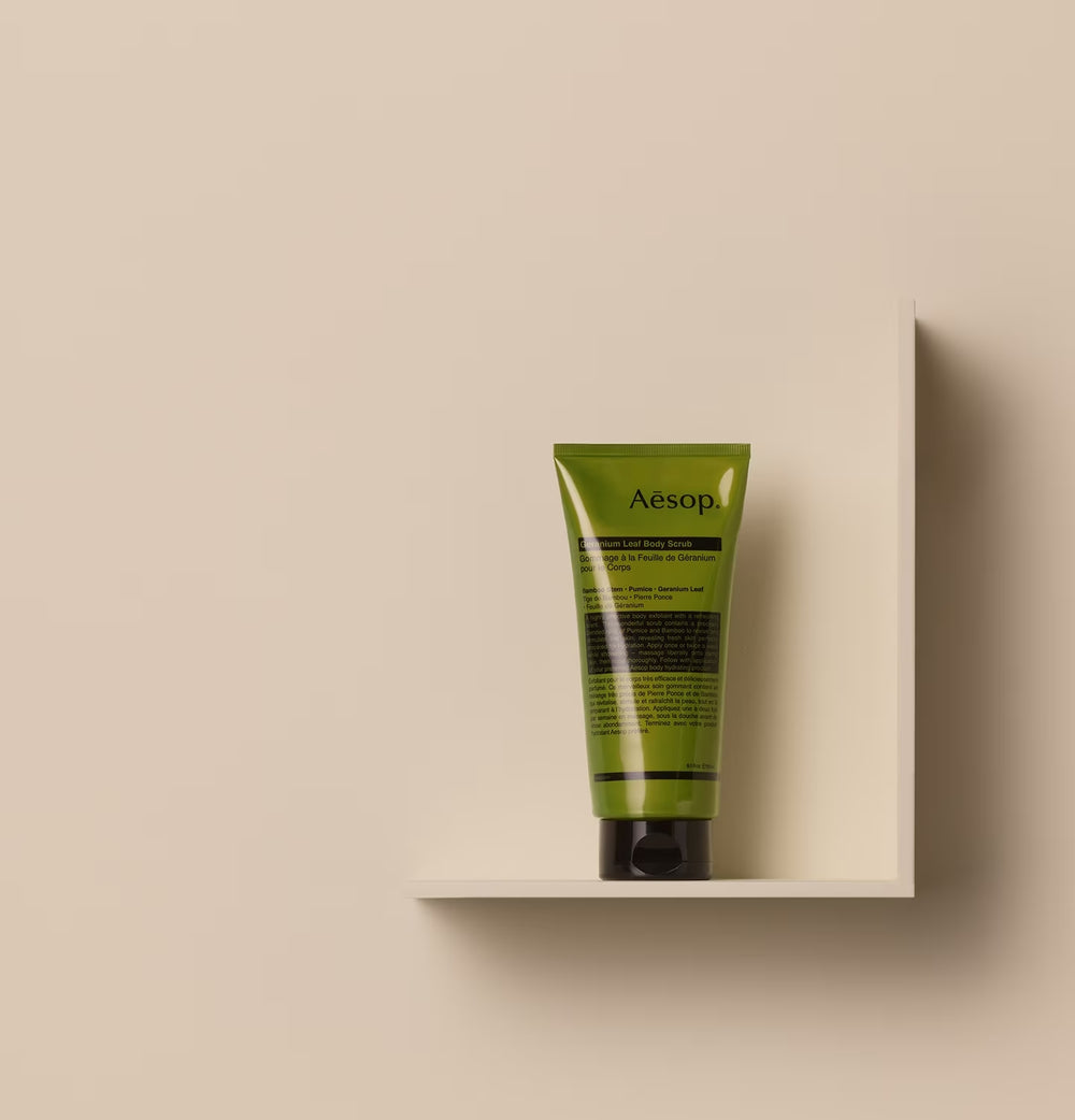 Geranium Leaf Body Scrub