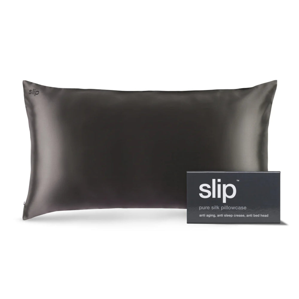 Slip King Pillowcase Charcoal