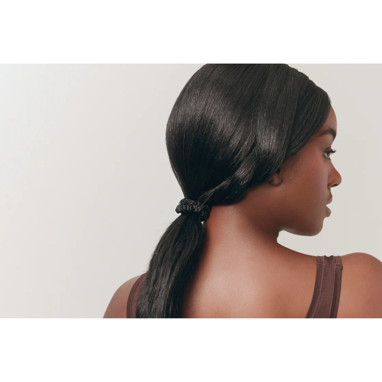 Back to Basics Black Skinny Scrunchies Lifestyle Image