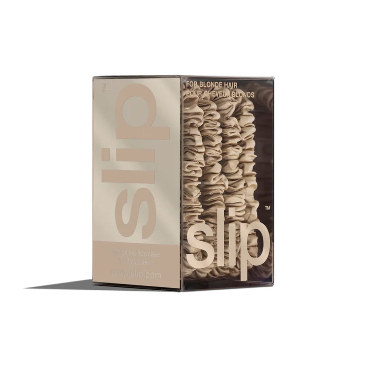 Back to Basics Blonde Skinny Scrunchies Hero Image 3