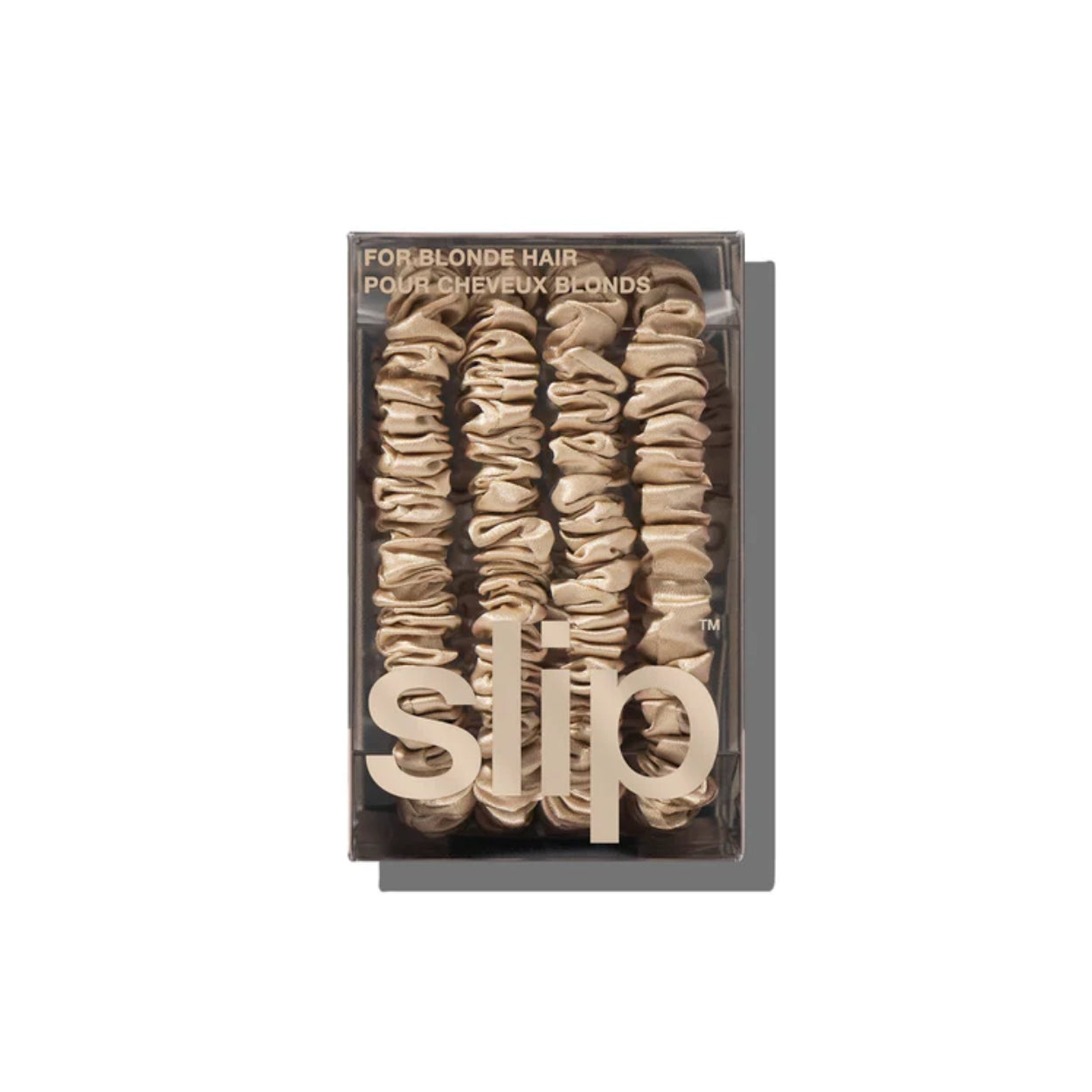 Back to Basics Blonde Skinny Scrunchies Hero Image 5