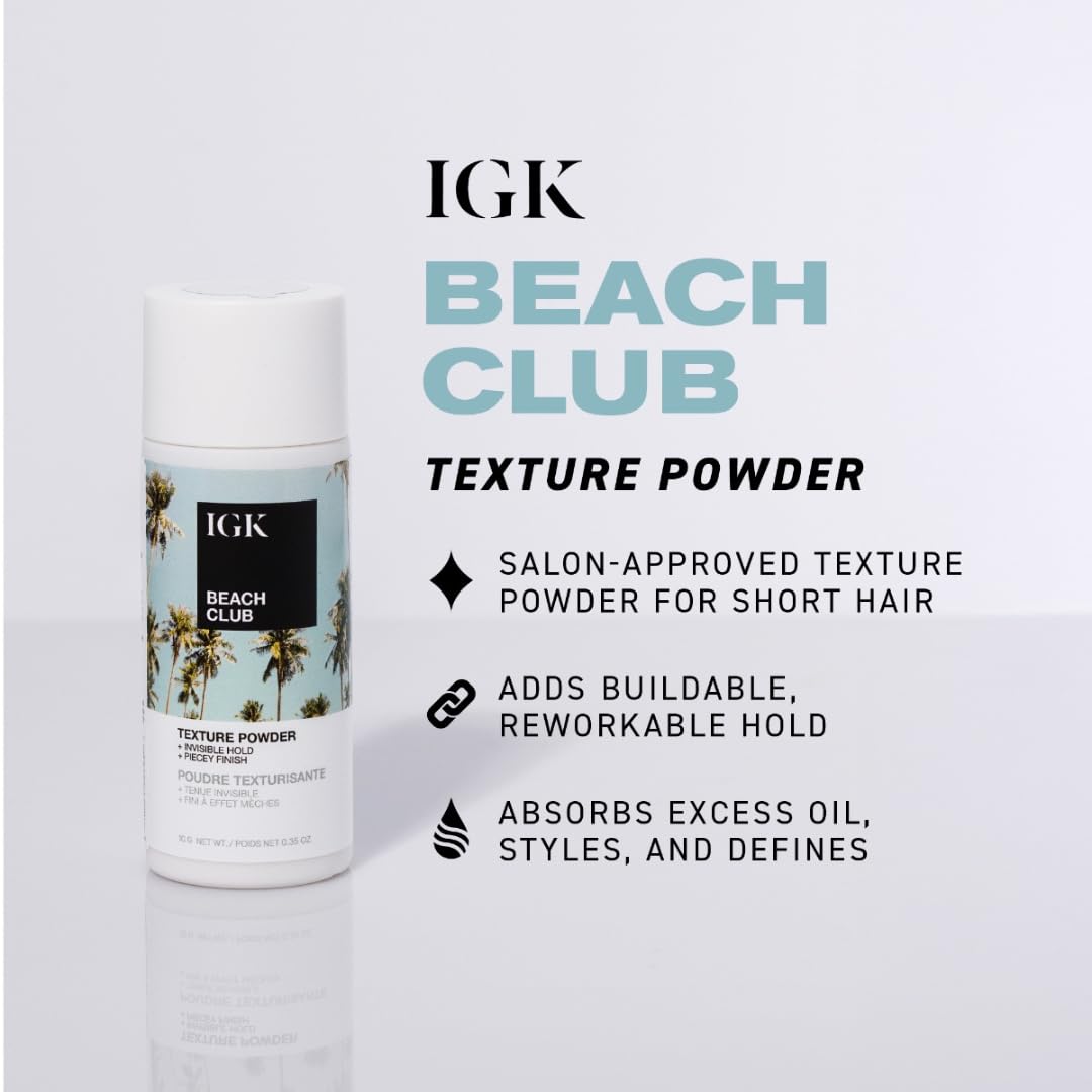 Beach Club Texture Powder Infographic Image 1