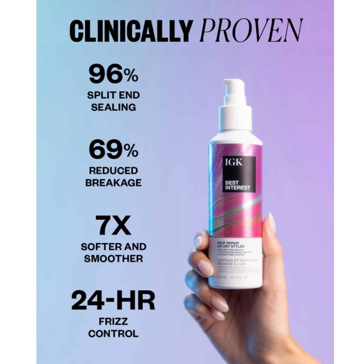 Best Interest Deep Repair Air Dry Styler features 1