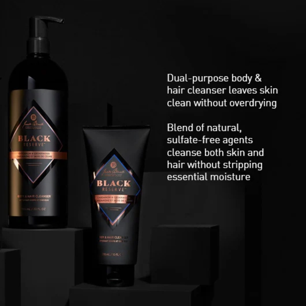 Black Reserve Body & Hair Cleanser lifestyle image 2