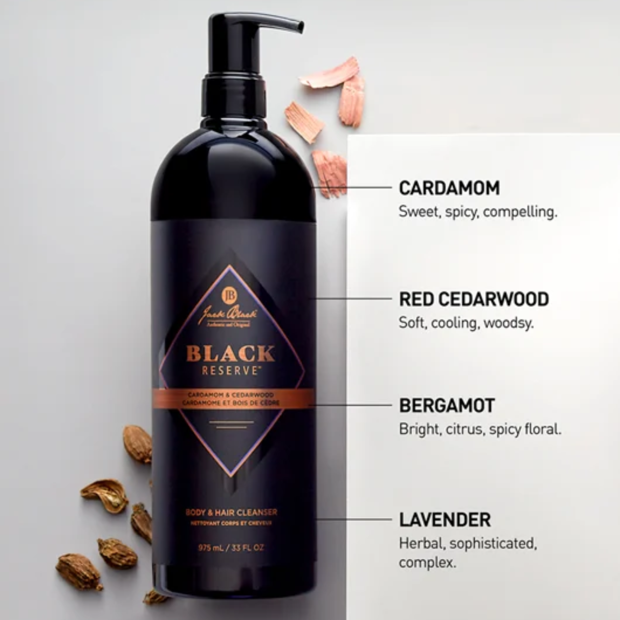 Black Reserve Body & Hair Cleanser lifestyle image 3