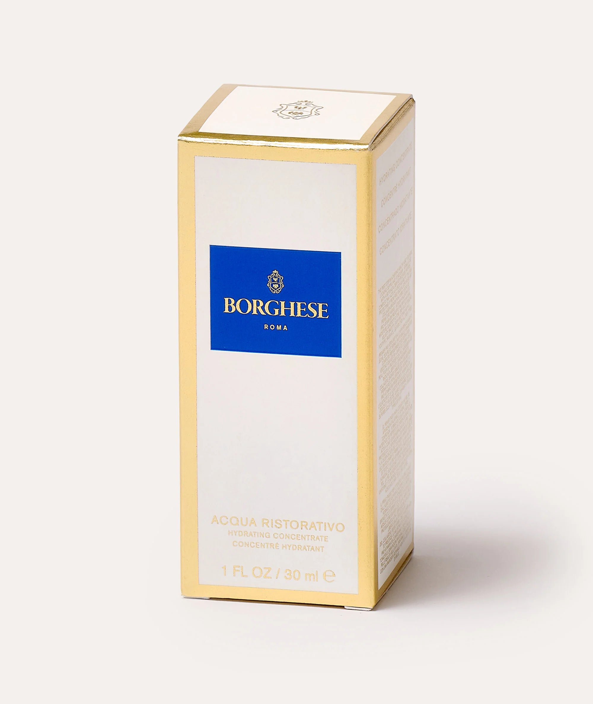Borghese Acqua Ristoratio Hydrating Concentrate Packaging