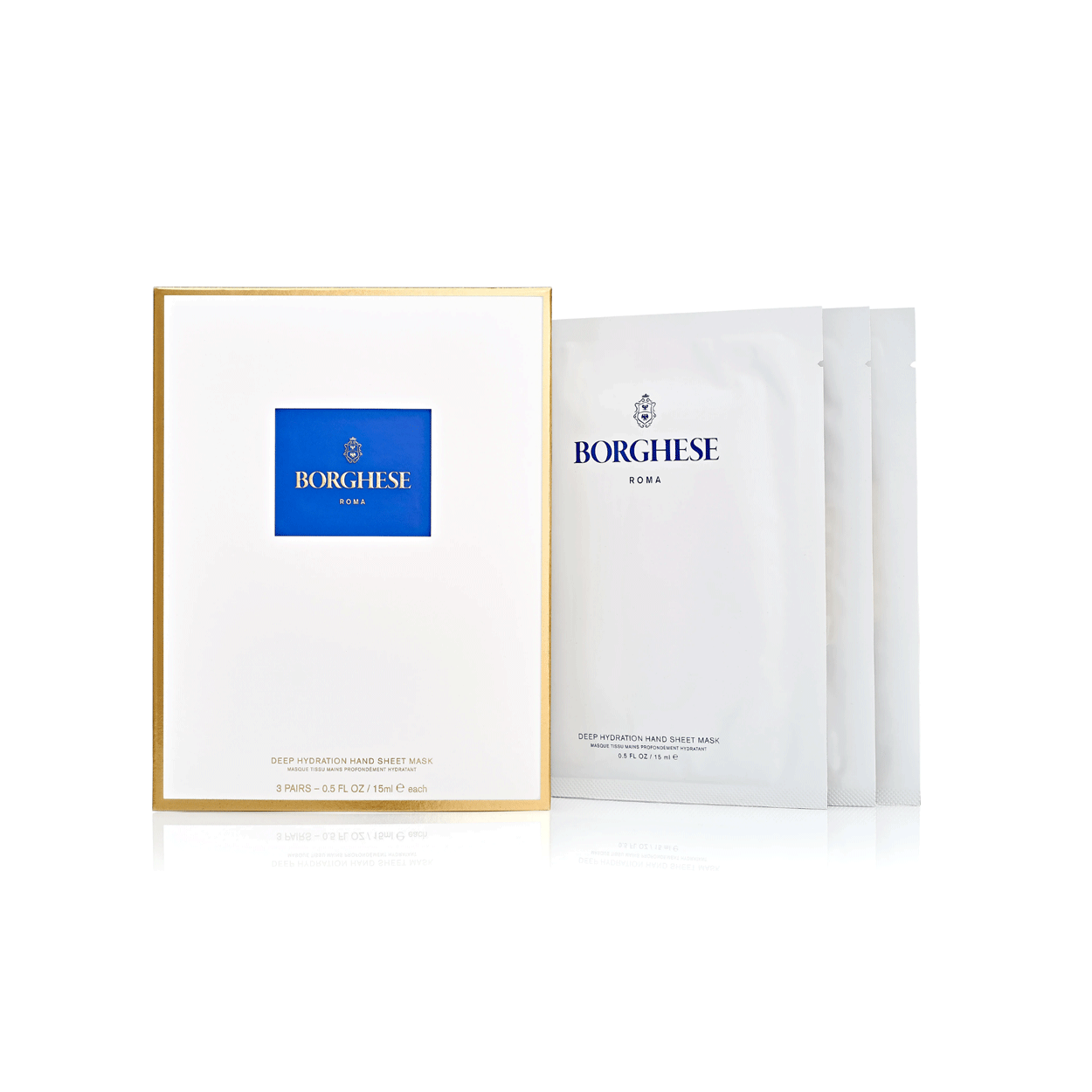 Borghese Deep Hydration Hand Sheet Masks  Packaging
