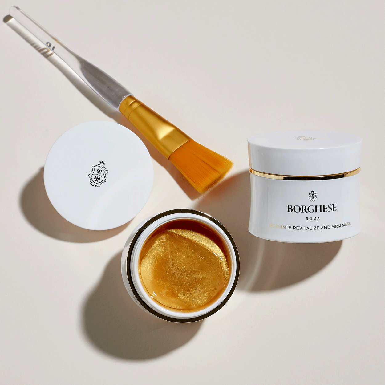 Borghese Radiante Revitalize and Firm Mask Lifestyle 1