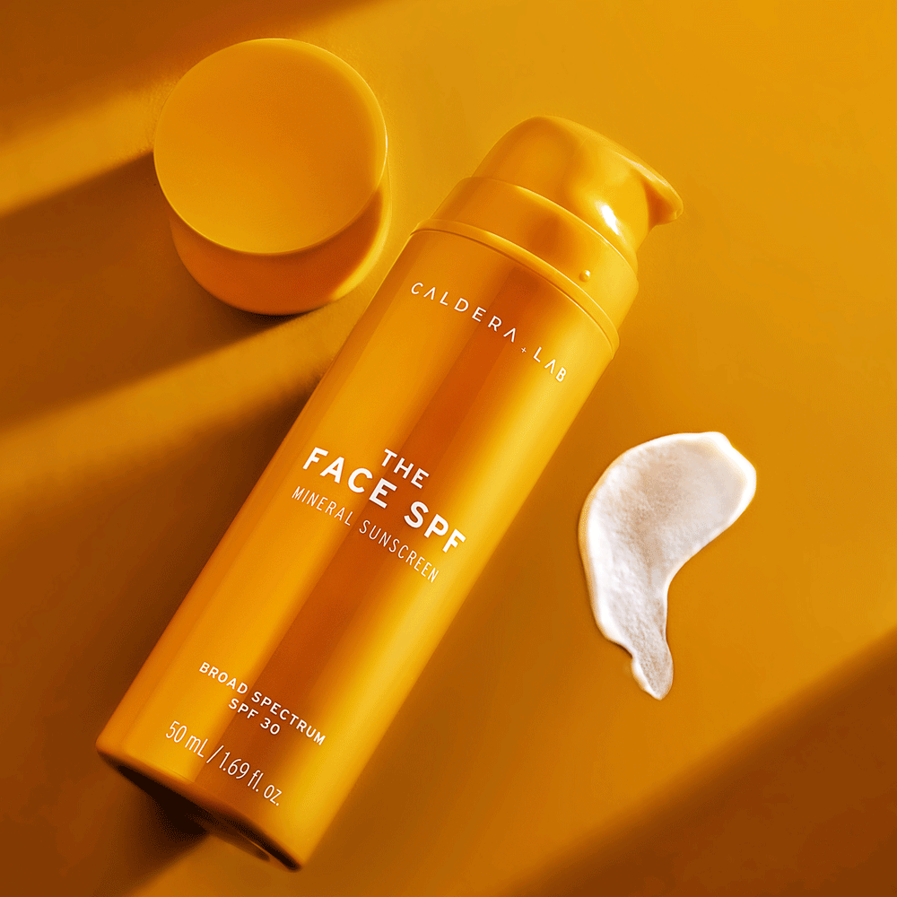 Caldera + Lab The Face SPF Mineral Sunscreen Lifestyle