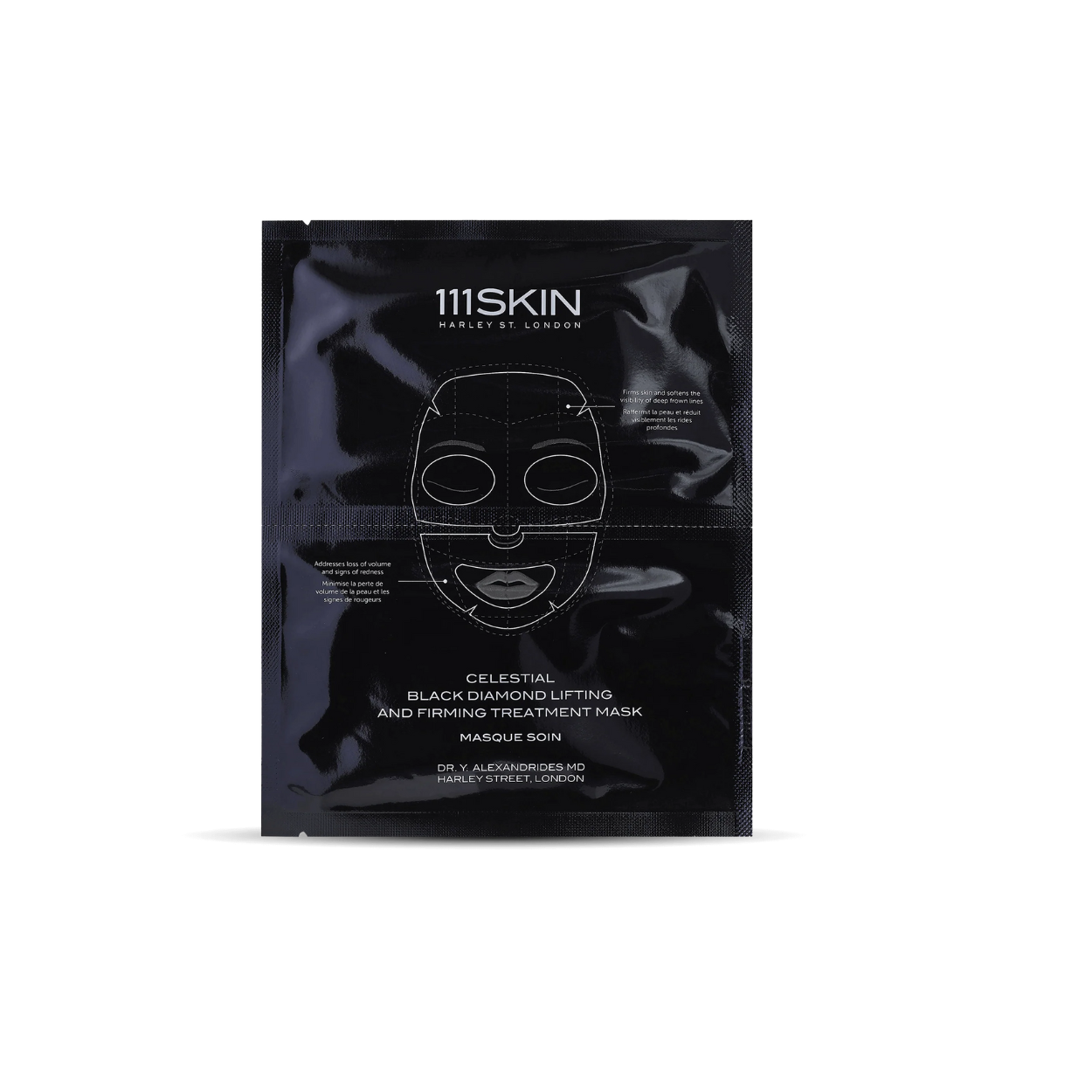 Celestial Black Diamond Lifting and Firming Face Mask (Pack of 5) Hero Image 1