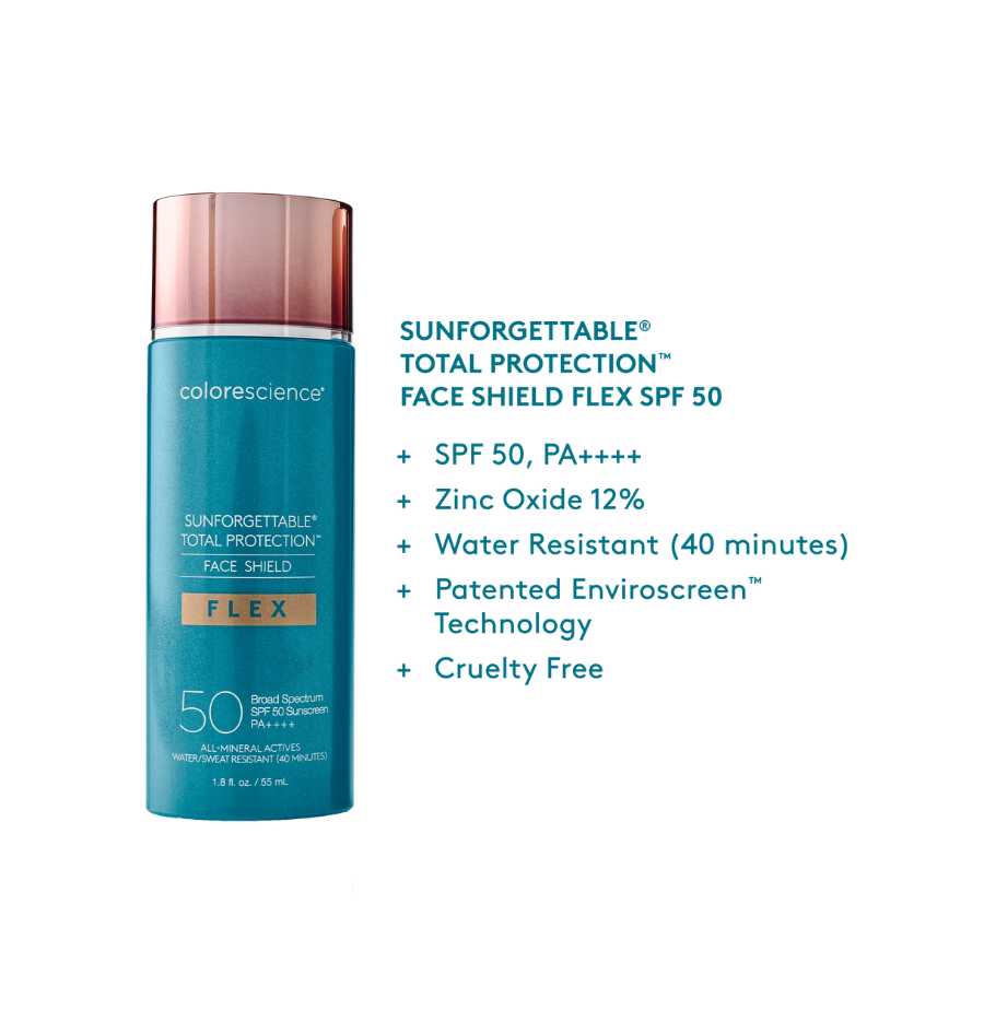 Sunforgettable® Total Protection® Face Shield Flex SPF 50 Info
