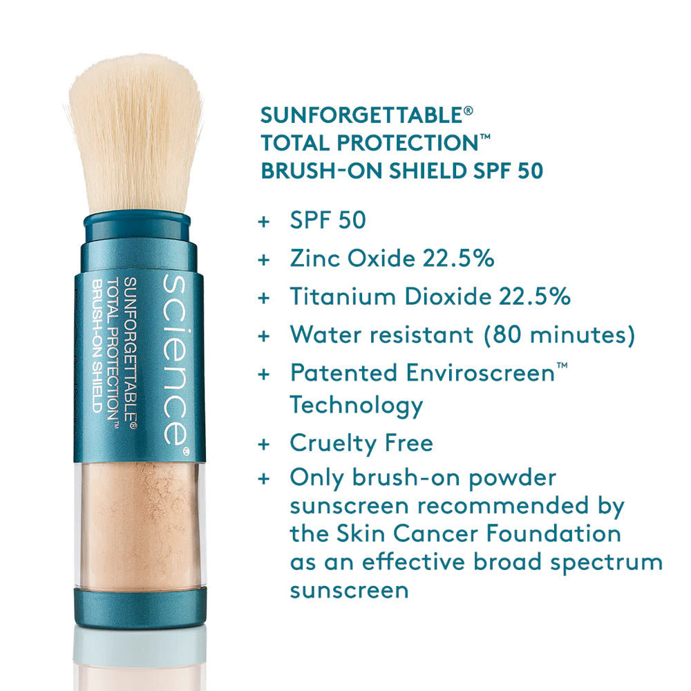 Colorscience Sunforgettable® Total Protection® Brush-On Shield SPF 50 Information