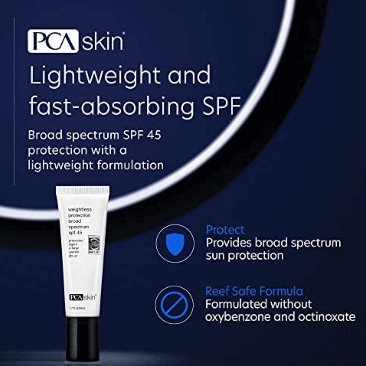 Weightless Protection Broad Spectrum SPF 45