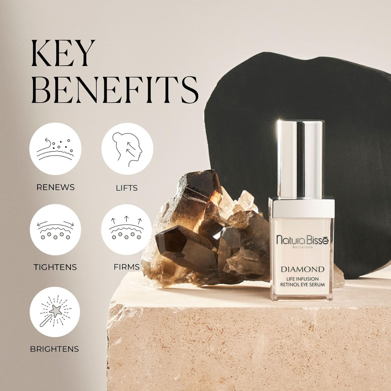 Diamond Life Infusion Retinol Eye Serum Benefits Image