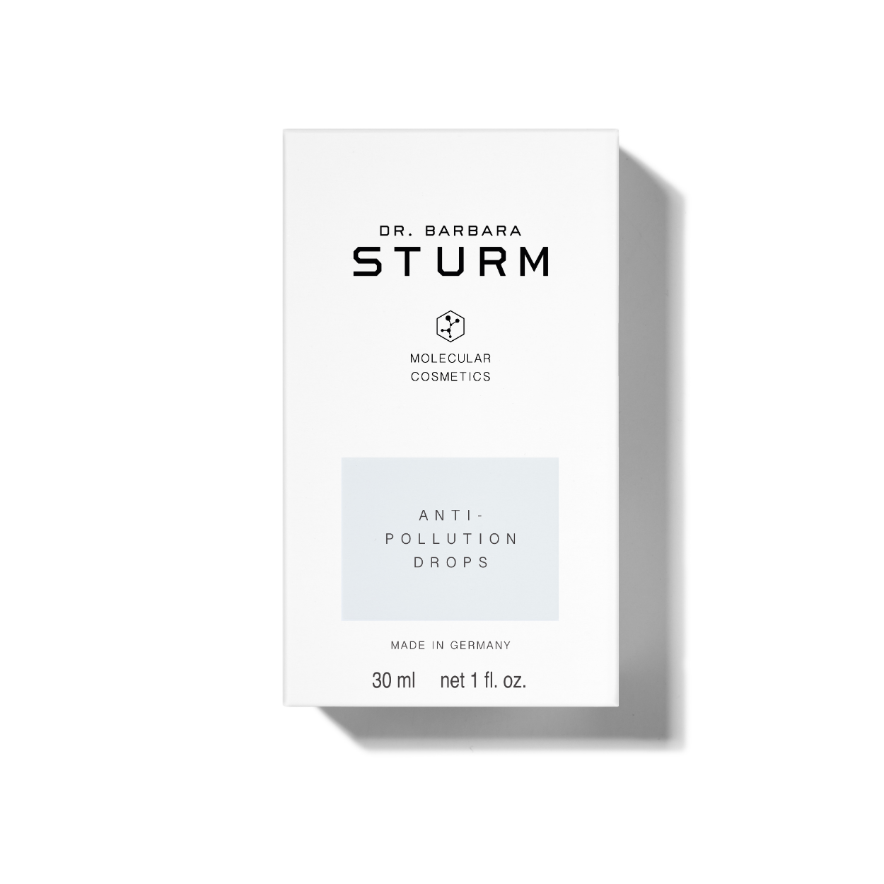 Dr. Barbara Sturm Anti-Pollution Drops Packaging