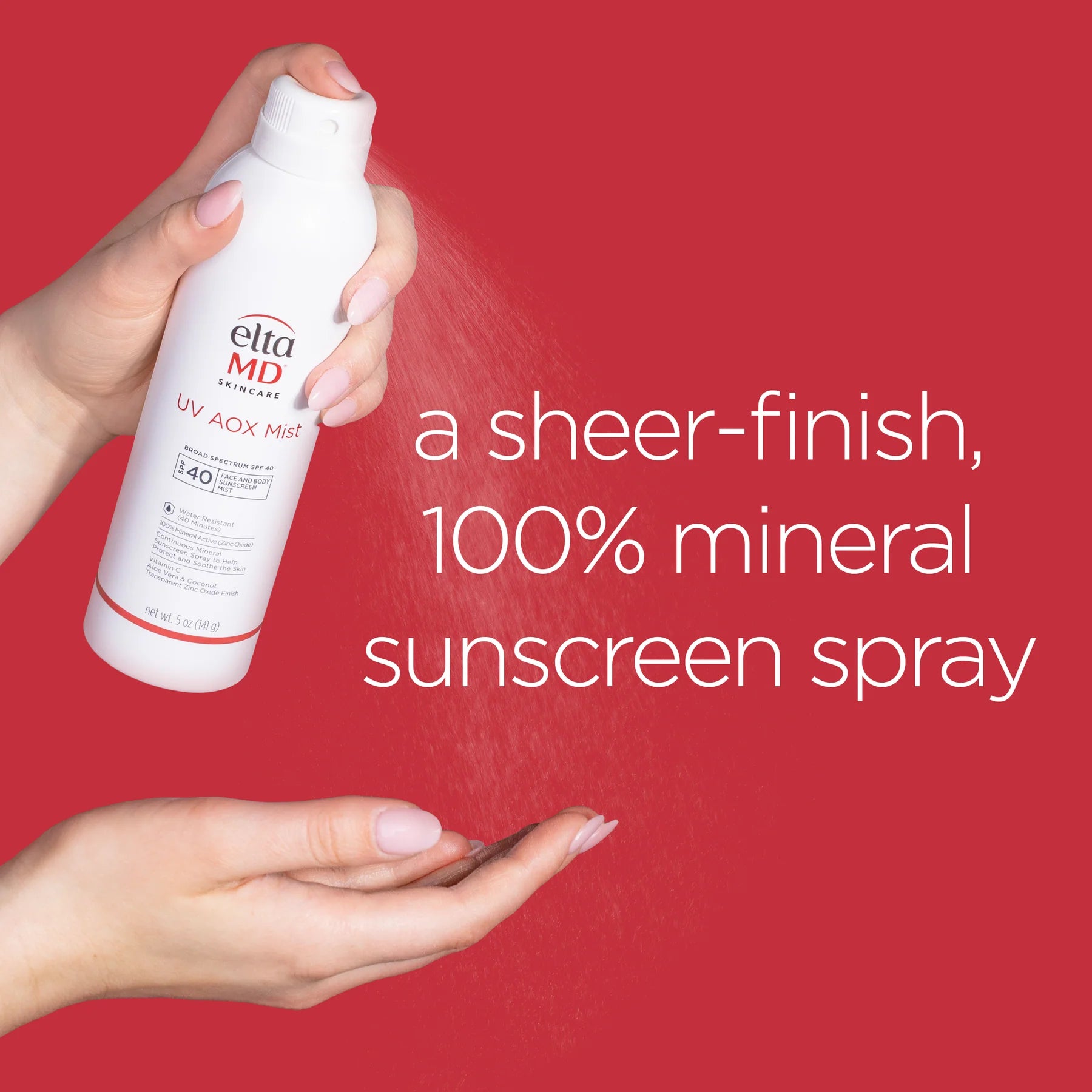 EltaMD UV AOX Mist Broad-Spectrum SPF 40
 Texture