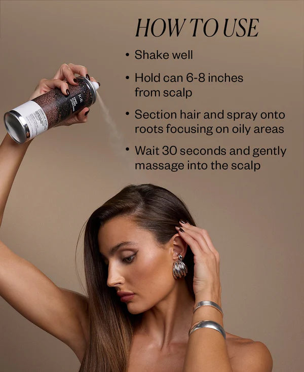 First Class After Dark Tinted Charcoal Detox Dry Shampoo Infographic Image 1