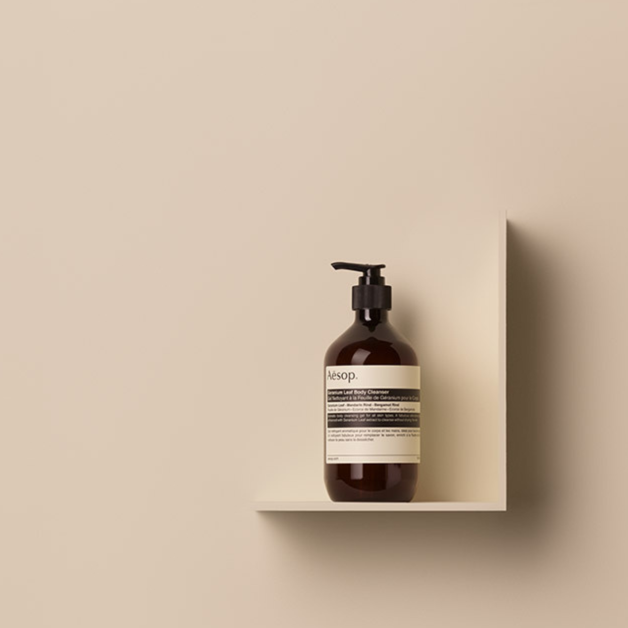 Aesop Geranium Leaf Body Cleanser Lifestyle