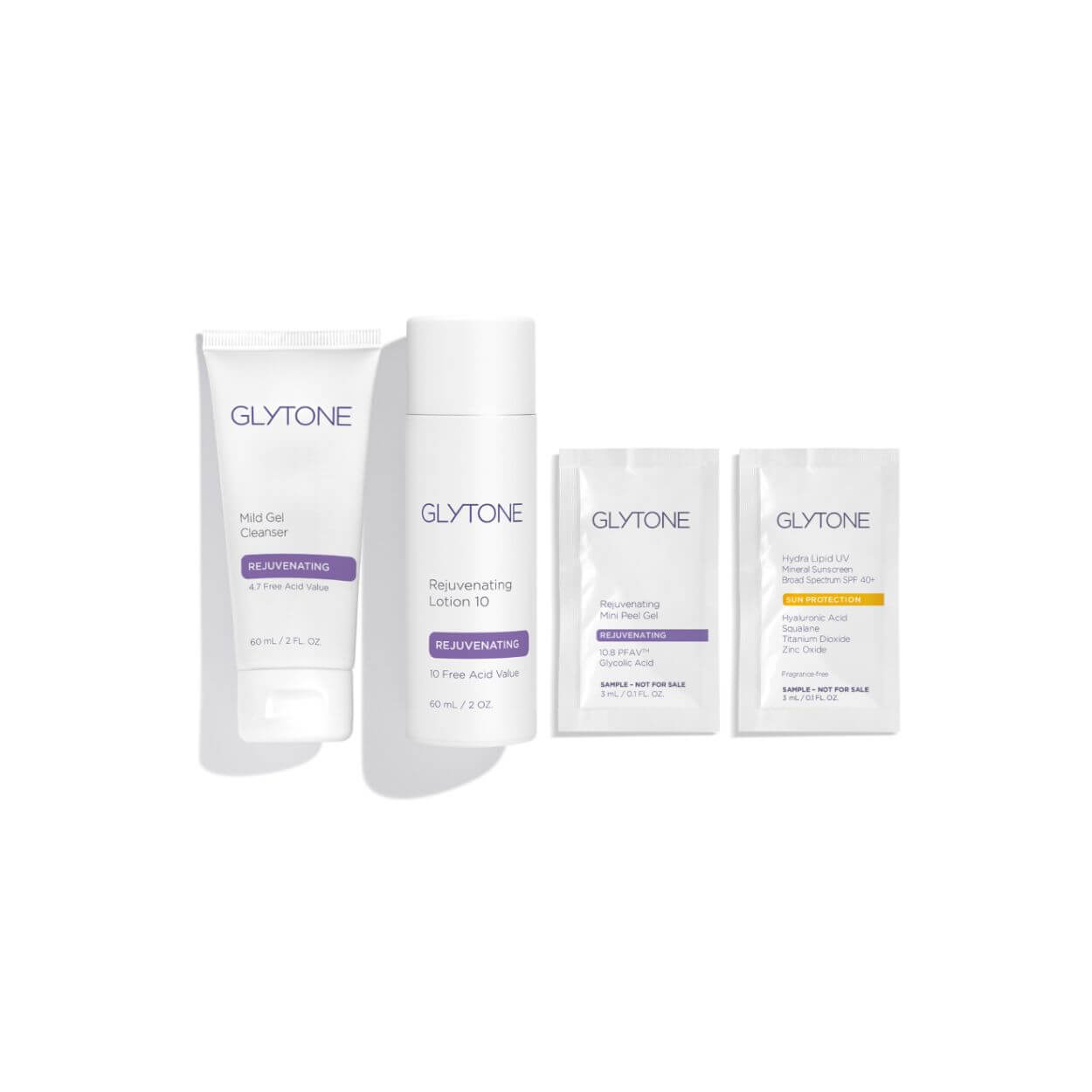 10% Glycolic Acid Step-Up Routine (Normal to Combination Skin)