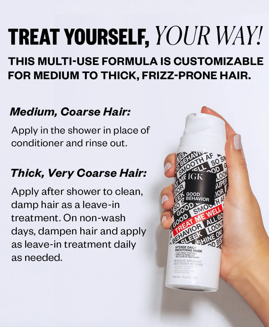 Good Behavior Intense Daily Smoothing Mask features Image