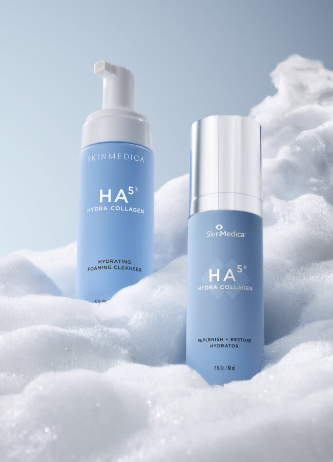 HA⁵® Hydra Collagen Hydrating Foaming Cleanser Lifestyle Image